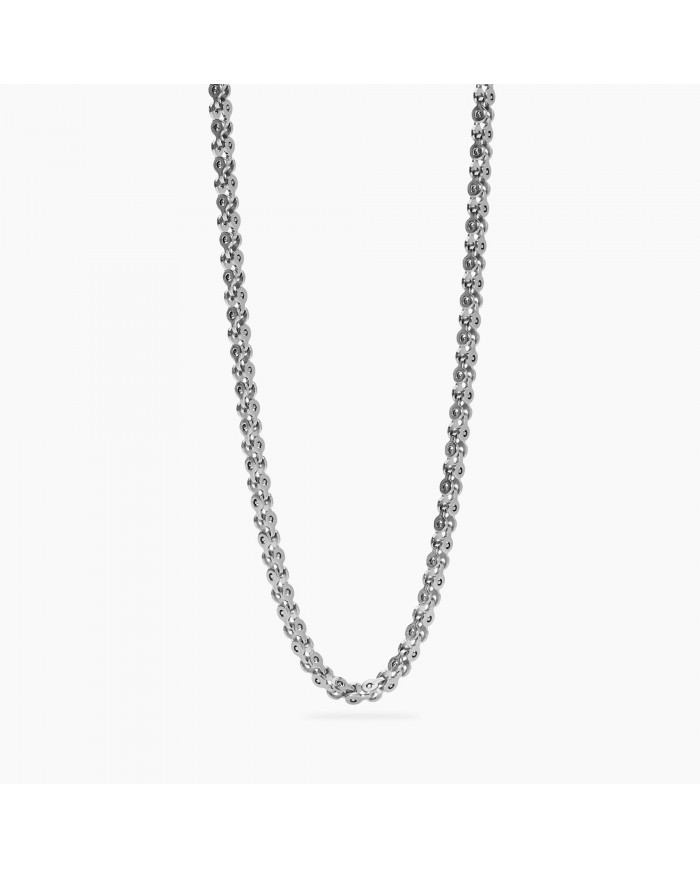 Kidult uomo   Collana in acciaio 316L