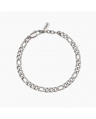 Kidult uomo   Bracciale in acciaio 316L agata