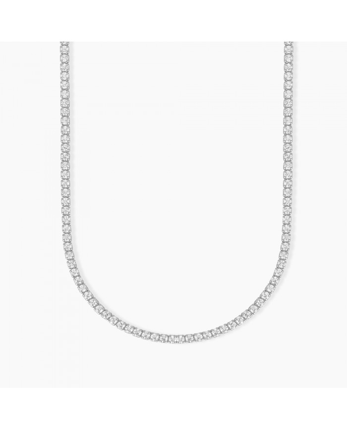 Mabina donna  GIROCOLLO IN ARG 925/°°°  Tennis di zirconi