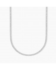 Mabina donna Girocollo in argento 925/°°° zirconi Pendente croce