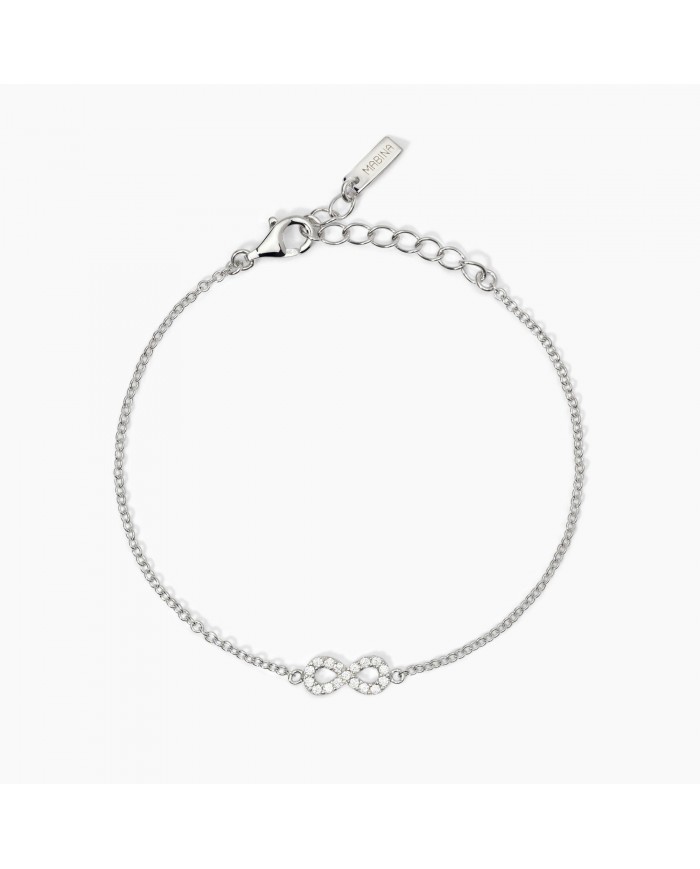 Mabina donna   Bracciale in argento 925/°°° zirconi