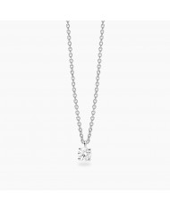 Girocollo in argento 925/°°° diamanti lab-grown