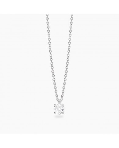 Mabina my diamond  Girocollo in argento 925/°°° diamanti   lab-grown