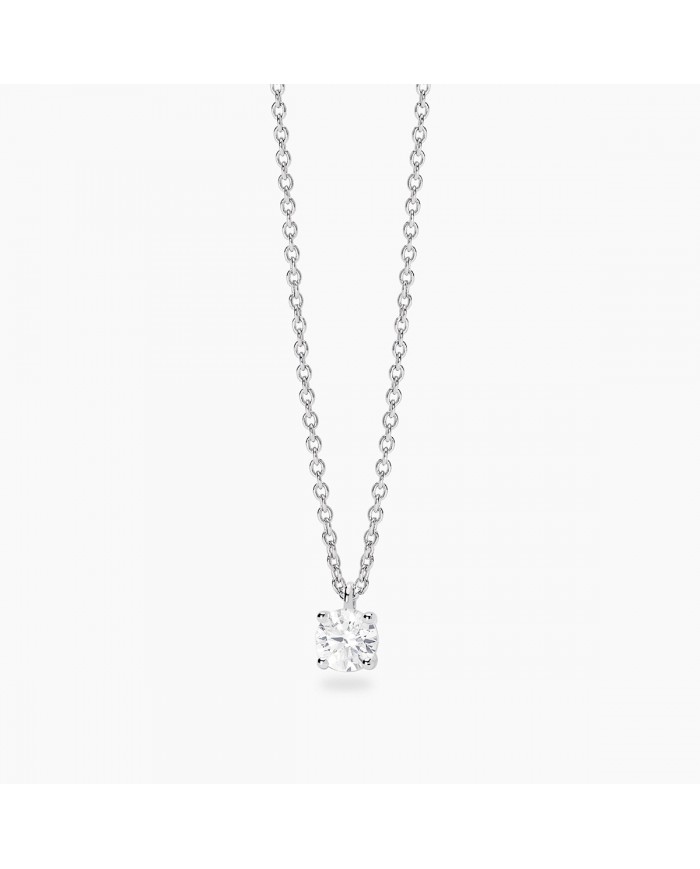 Mabina my diamond  Girocollo in argento 925/°°° diamanti   lab-grown
