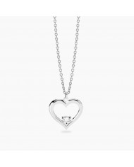 Mabina my diamond  Girocollo in argento 925/°°° perle   diam lab-grown