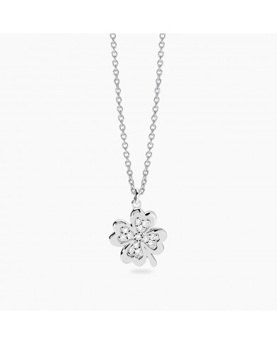 Mabina my diamond  Girocollo in argento 925/°°° diamanti   lab-grown