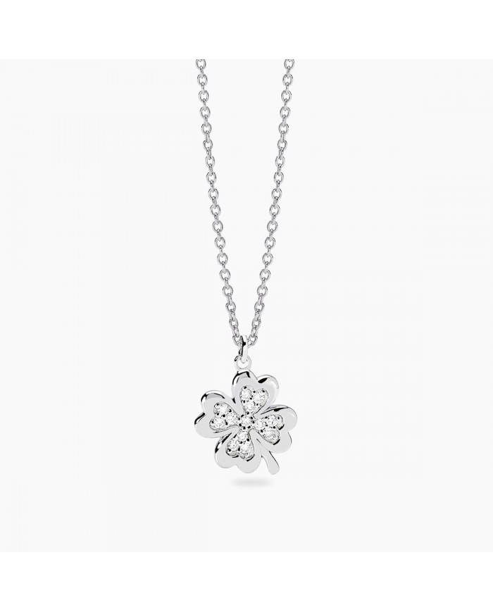 Mabina my diamond  Girocollo in argento 925/°°° diamanti   lab-grown