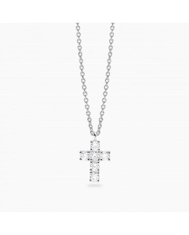 Mabina my diamond  Girocollo in argento 925/°°° diamanti   lab-grown