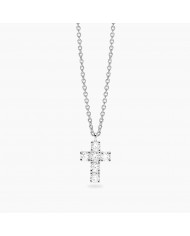 Mabina my diamond  Girocollo in argento 925/°°° diamanti   lab-grown
