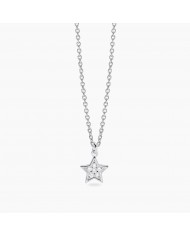 Mabina my diamond  Girocollo in argento 925/°°° diamanti   lab-grown