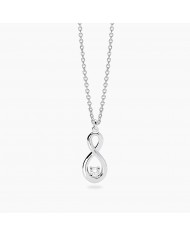 Mabina my diamond  Girocollo in argento 925/°°° diamanti   lab-grown