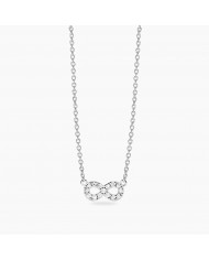 Mabina my diamond  Girocollo in argento 925/°°° diamanti   lab-grown