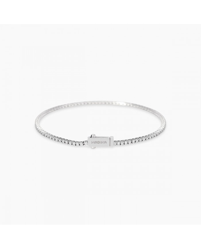 Mabina my diamond  Bracciale in argento 925/°°° diamanti   lab-grown