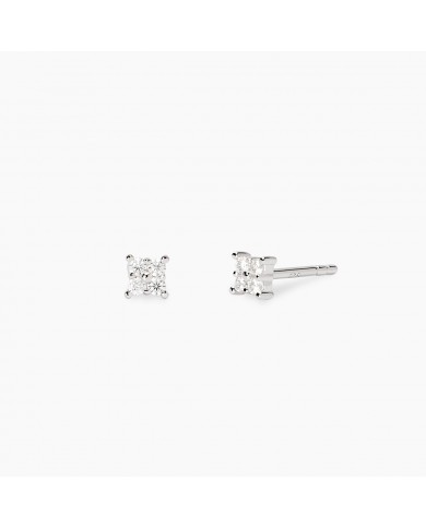 Mabina my diamond   Orecchini in argento 925/°°°   diamanti lab-grown