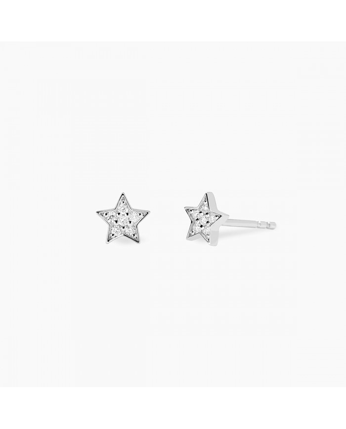 Mabina my diamond  Orecchini in argento 925/°°°   diamanti lab-grown