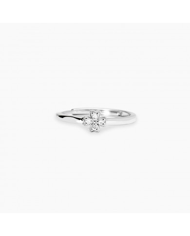 Mabina my diamond   Anello in argento 925/°°° diamanti    lab-grown