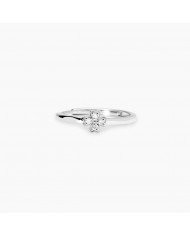 Mabina my diamond   Anello in argento 925/°°° diamanti    lab-grown