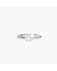 Mabina my diamond  Anello in argento 925/°°° diamanti   lab-grown