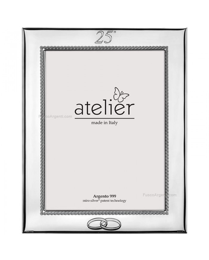 Cornice Atelier argento 13x1825°