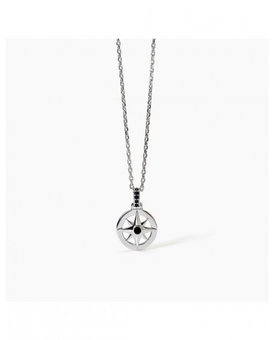 Mabina Uomo  Collana in argento 925/°°°  e zirconi