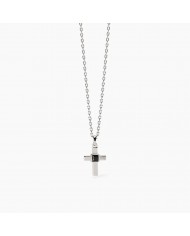 Mabina Uomo  Collana in argento 925/°°° zirconi