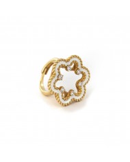 Bracciale in argento 925/°°° con perle "scaramazze"Collezione Rosoni "Luce in Fiore"